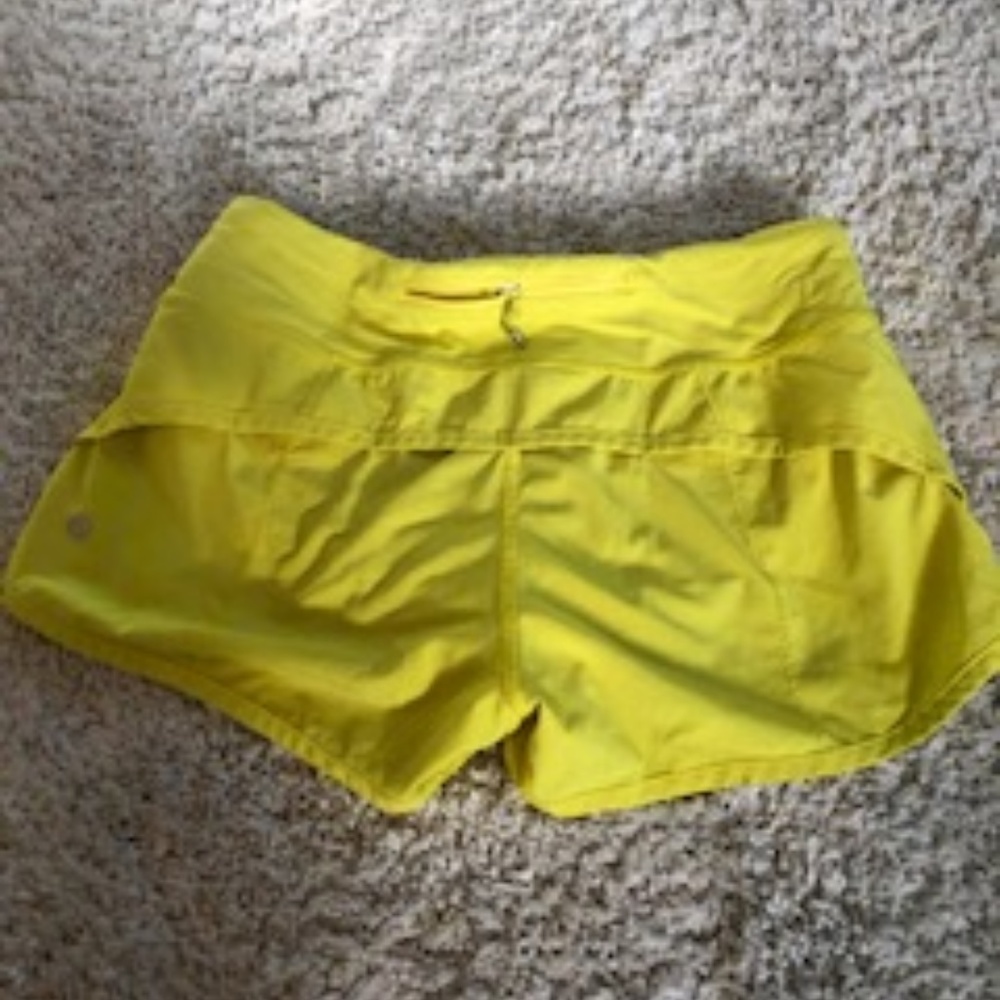 Lululemon Speed Shorts- Size 4